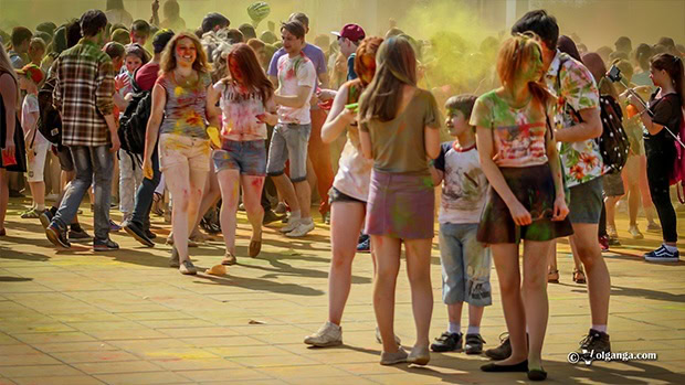 #yarholi. Holi in Yaroslavl, May 30th, 2015