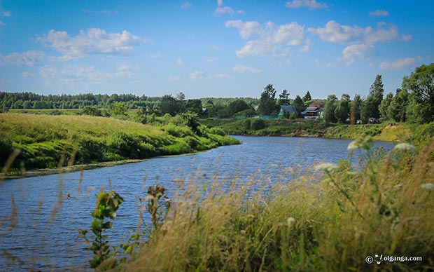 Generous Russian Nature HD wallpapers. Gorgeous riverscape