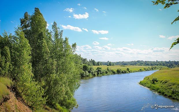 Generous Russian Nature HD wallpapers. Gorgeous riverscape