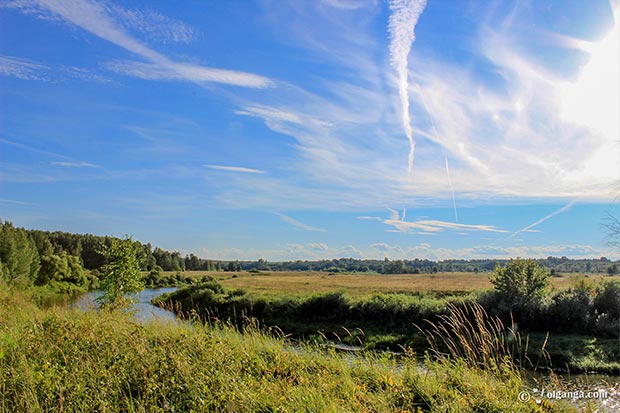 Beautiful peaceful sky