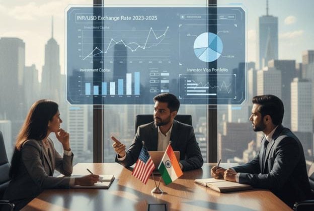 The Dollar Advantage: How INR-USD Fluctuations Shape Investor Visa Decisions in 2025