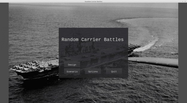 random carrier battles main menu