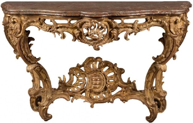 Console Louis XV rococo Console Louis XV rococo