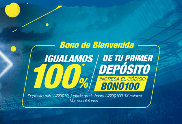 Betcris Ecuador – Bono equivalente a tu primer depósito en jugadas gratis