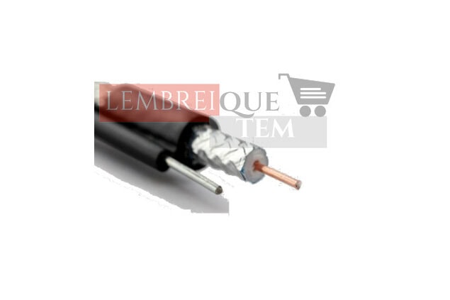 CABO COAXIAL DE ANTENA RG6 CABO COAXIAL DE ANTENA RG6 75 OHMS 85 MALHA