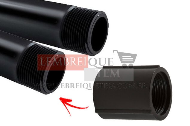 Luva Roscável 3/4 Eletroduto – PVC