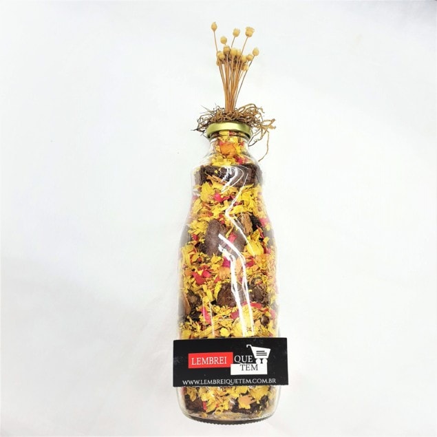 vaso decorativo -serragem