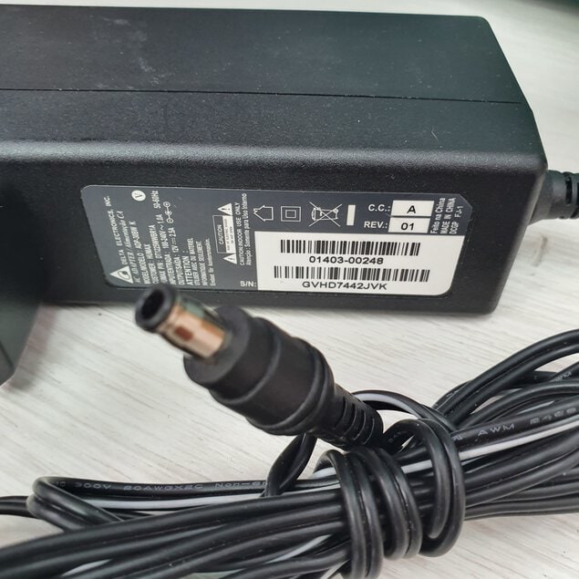 Fonte 12v 2.5mA   Bivolt  /  ADP 30BW K –  PLUG 6MM 4.3 MM