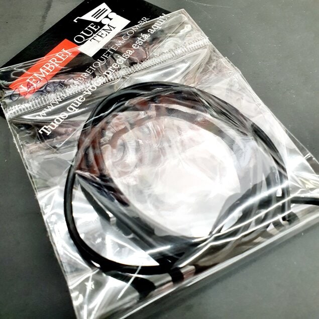 Rabicho fio 85  cm  fio  de 1.5 mm – P/ instalação elétrica ( Preto )