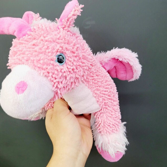 Urso de Pelúcia Unicórnio Rosa Tamanho Médio – Encante-se com o mundo mágico dos unicórnios