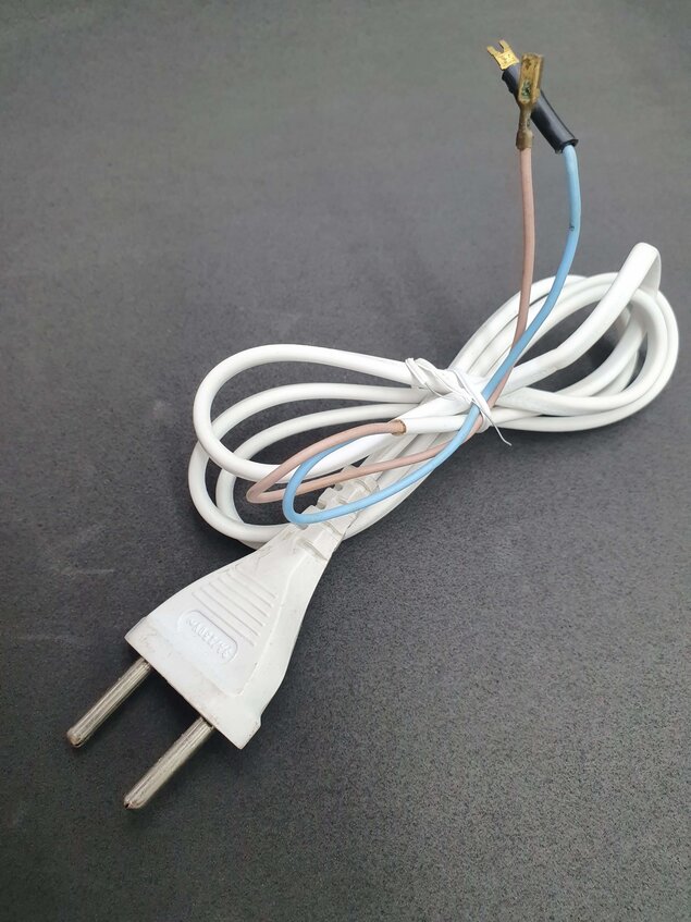 Cabo Plug Para Tomada 2×0,50 1,20 Metros