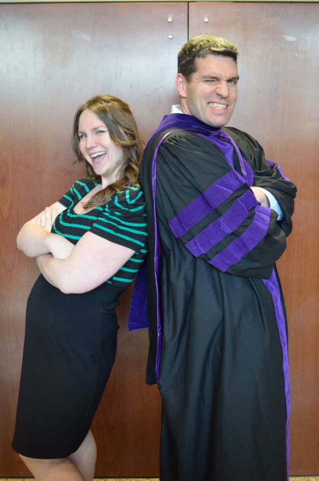 Oh yeah, AND watch Mikel graduaate from law school! HUGE deal!