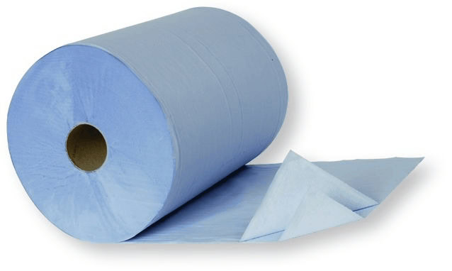 FÖRCH - Putztuch Papierrolle (B: 38 cm) für die Werkstatt, kann in Papierrollenhalter montiert werden