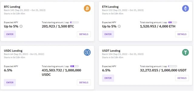 Lending on Cake DeFi