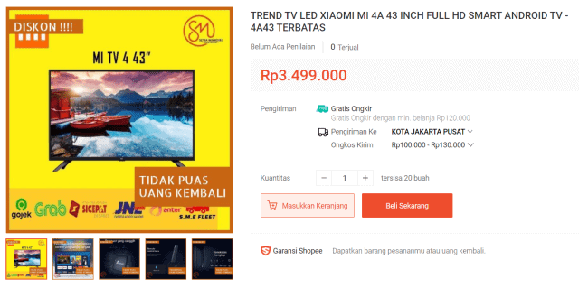 Xiaomi Mi TV 4A 43