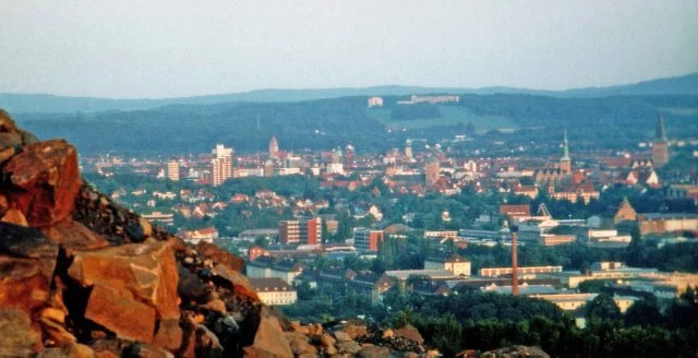 Ausblick von dem Piesberg auf Osnabrück, Sehenswürdigkeiten