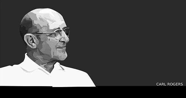 The picture of Carl Rogers is by Victor Borges. It was sourced from openclipart.org and has been reproduced by the artist into the public domain.