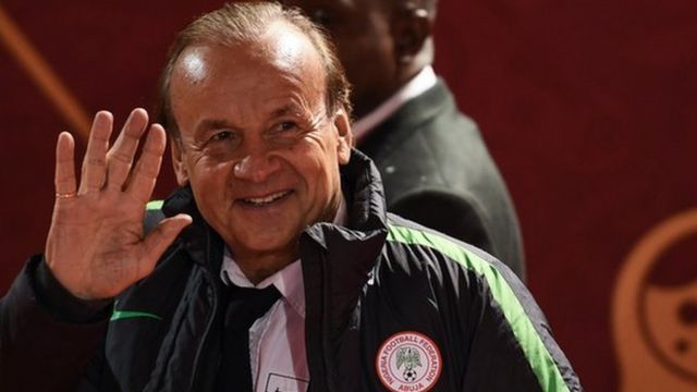 Former Super Eagles coach Gernot Rohr