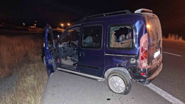 EMET-HİSARCIK YOLUNDA MOTOSİKLET KAZASI: 1 YARALI