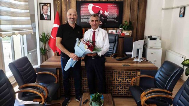 BAŞKAN ARIKAN'DAN M.E. MÜDÜRÜ UĞURLU'YA ZİYARET