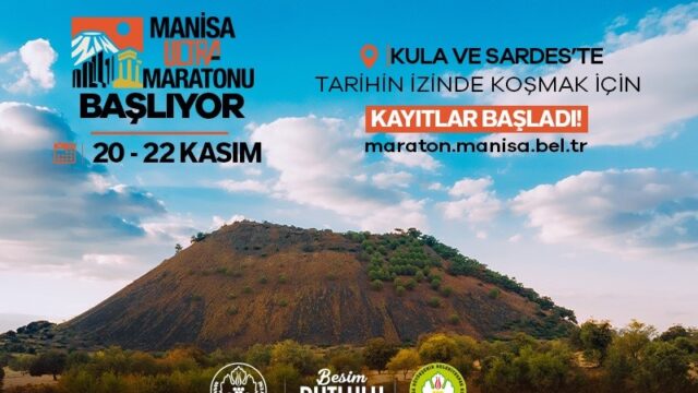 MANİSA BÜYÜKŞEHİR BELEDİYESİ TARAFINDAN DÜZENLENECEK MANİSA ULTRA MARATONU, 20-22 KASIM TARİHLERİNDE KULA DİVLİTLERİ İLE SARDES ANTİK KENTİ’NDE KOŞULACAK. TÜRKİYE’NİN İLK VOLKAN KOŞUSU OLARAK DÜZENLENECEK MARATON İÇİN KAYITLAR BAŞLARKEN SPORCULAR, TARİHİN VE DOĞANIN İZİNDE MÜCADELE EDECEK.