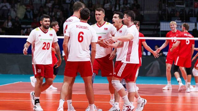 A MİLLİ ERKEK VOLEYBOL TAKIMI, 2026 CEV ERKEKLER AVRUPA VOLEYBOL ŞAMPİYONASI HAZIRLIKLARI KAPSAMINDA DANİMARKA İLE OYNADIĞI İLK HAZIRLIK MAÇINDAN 4-0 GALİBİYETLE AYRILDI