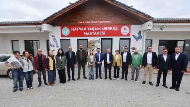 YUNUSEMRE BELEDİYE BAŞKANI SEMİH BALABAN VE FERDİ ZEYREK VAKFI BAŞKANI NURCAN ZEYREK, EGE BÖLGESİ’NİN EN BÜYÜK VE MODERN HAYVAN BARINAKLARINDAN BİRİ OLAN MANİSA HAYVAN YAŞAM MERKEZİ’Nİ ZİYARET EDEREK MERKEZDE İNCELEMELERDE BULUNDU.