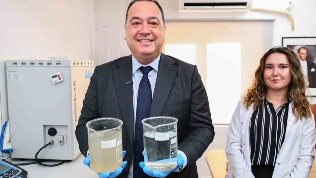 MANİSA BÜYÜKŞEHİR BELEDİYE BAŞKANI BESİM DUTLULU, 63 MİLYON TL YATIRIMLA HAYATA GEÇİRİLEN VE AĞUSTOS AYINDA İŞLETMEYE ALINAN DEMİRCİ İLERİ BİYOLOJİK ATIKSU ARITMA TESİSİ’NDE İNCELEMELERDE BULUNDU. 28 BİN KİŞİYE HİZMET VERECEK TESİS, GÜNLÜK ORTALAMA 2 BİN 822, YILLIK İSE YAKLAŞIK 1 MİLYON METREKÜP ATIKSUYU ARITACAK.