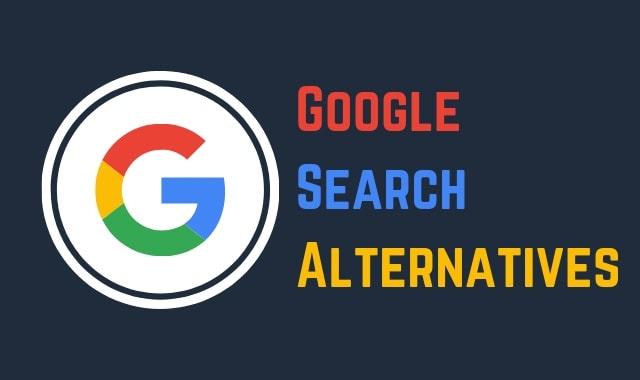 Google Search Alternatives