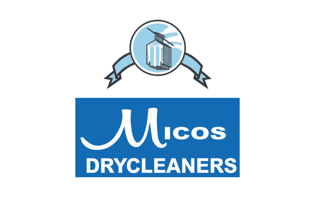 Micos Drycleaners logo