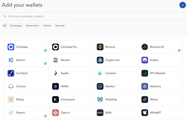 Adding your crypto wallets to Koinly