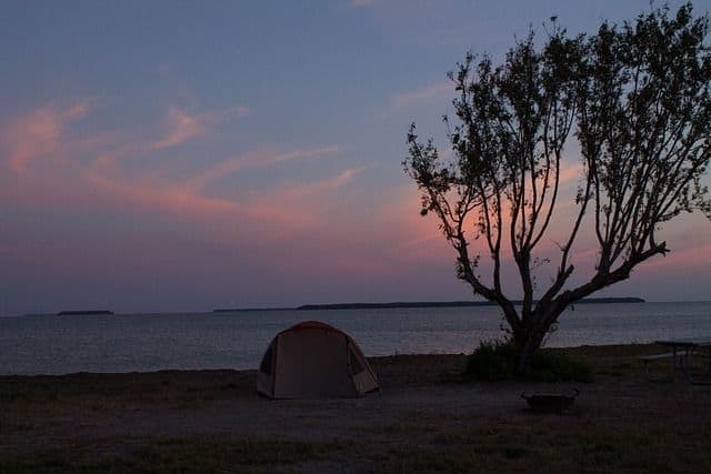 Camping Parc national des Everglades