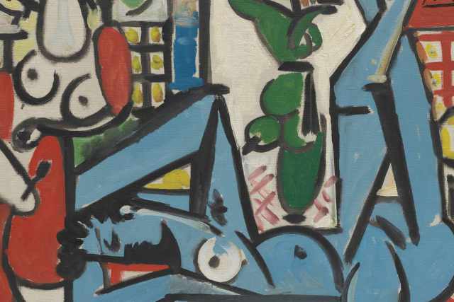 Les Femmes d'Alger - Picasso - SFMOMA