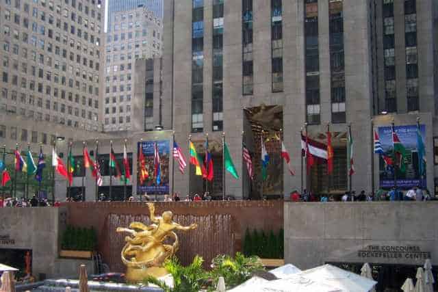 Découvrir New York 13 Monument du Rockefeller Center