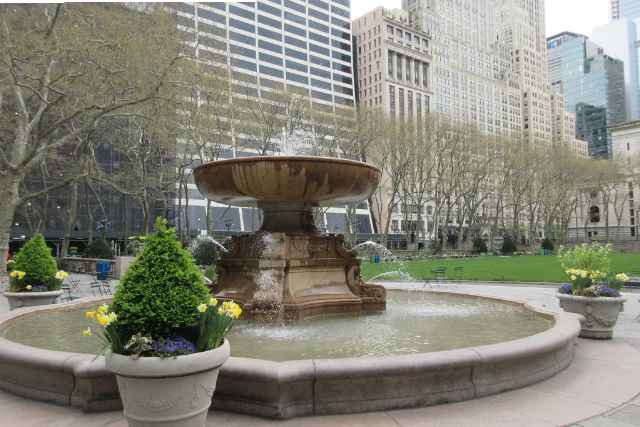Bryant Park 12 Josephine Shaw Lowell Memorial Fountain