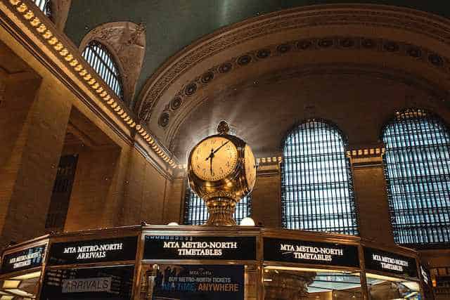 Grand Central Terminal 12 Horloge Tiffany