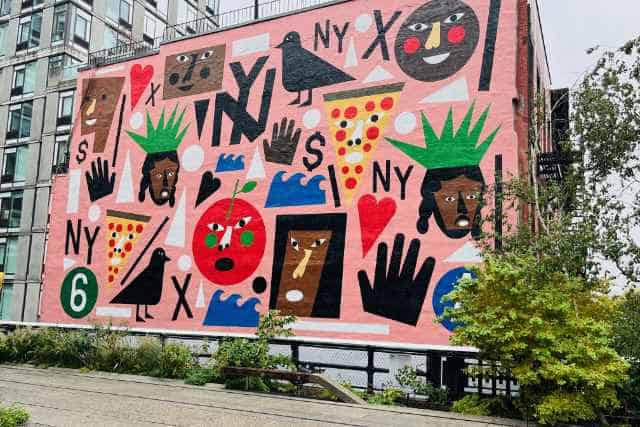 High Line 17 Fresque Street Art