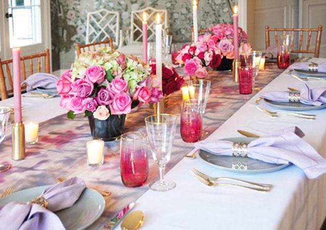 mothers day tablescape