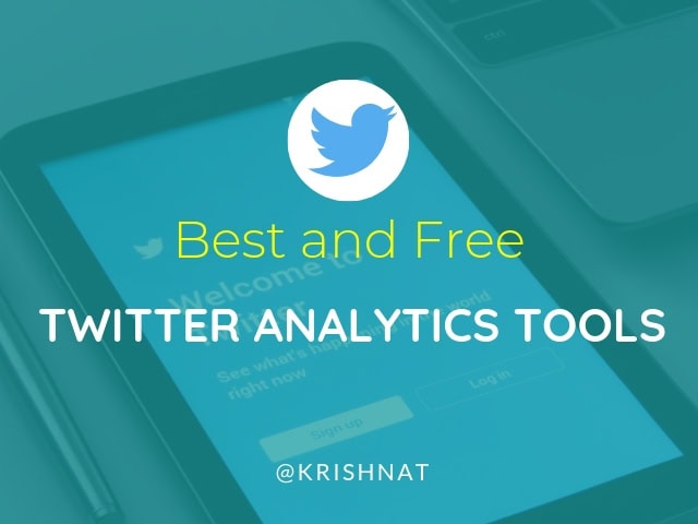 Twitter Analytics Tools