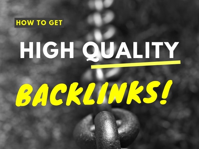 High Quality Backlinks