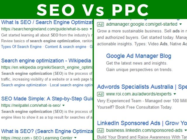 SEO and PPC