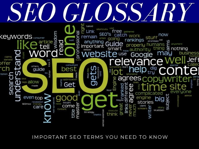 SEO Glossary Terms