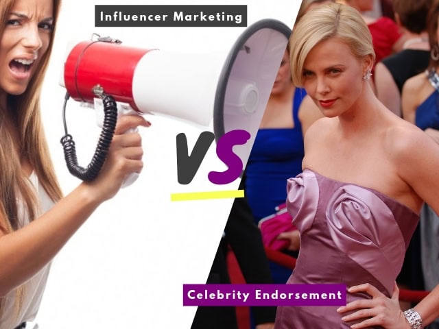 Influencer Marketing vs Celebrity Endorsement