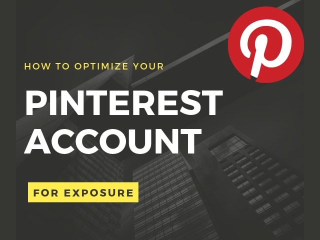 Optimize Pinterest Account