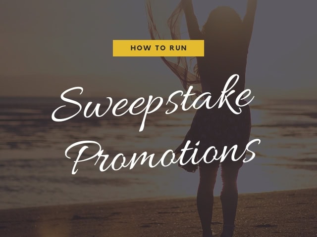 Sweepstake Promotions