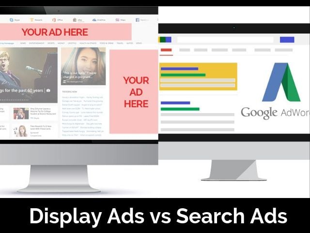 Display Ads vs Search Ads