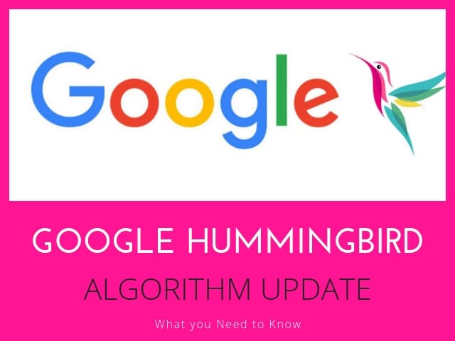 Google Hummingbird Algorithm Update