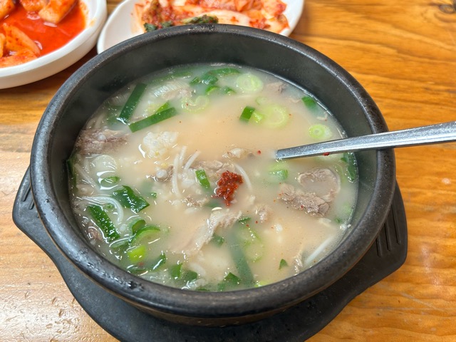 ソルロンタン味変後