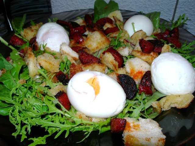 photo de Salade au chorizo
