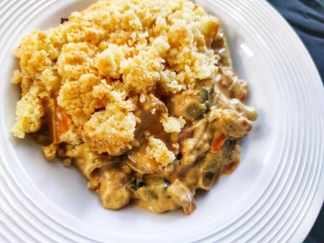 photo de Curry de légumes et son crumble